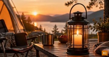 Camping Kerzenlaterne