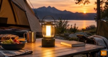 Camping Tischlampe