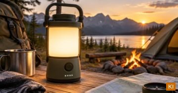 Campinglampe mit Akku