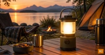 Campinglampe warmweiß